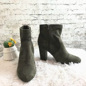 🌸sold🌸 Bryant olive suede ankle boots